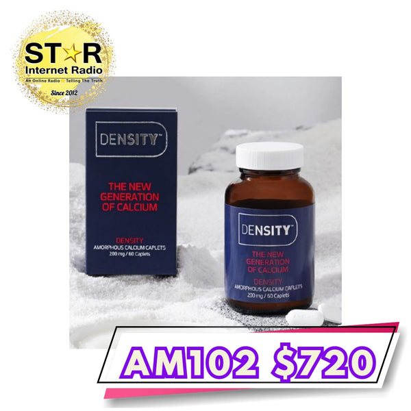 DENSITY Amorphical Density Amorphous Calcium Caplets (ACC) 無定形鈣錠 200mg (60粒)