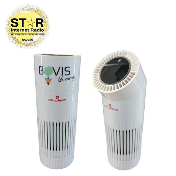 Bovis 能量石等離子便攜空氣淨化機 (能量升級版)