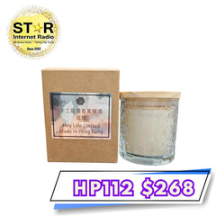 全手工製靈氣能量玫瑰香薰蠟燭 110g (約)