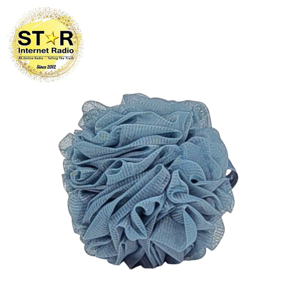 抗菌球形沐浴球 - 靛藍